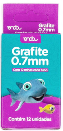 GRAFITE 0,7 TUBINHO C/ 12 UN -  CAIXA C/ 12 - 2099026 - ONDA