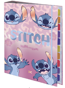 FICHARIO CARTONADO UNIVERSITARIO - STITCH - UN - 4670 - DAC