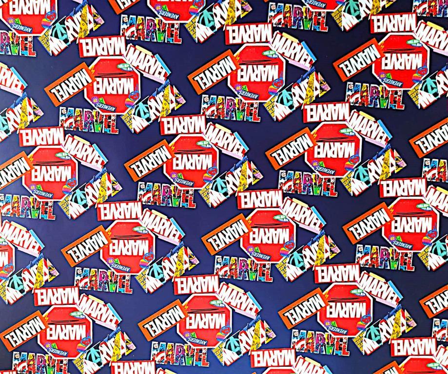 PLASTICO ADESIVO - INFANTIL MASCULINO - MARVEL - 10 MTS - 5358 -  DAC