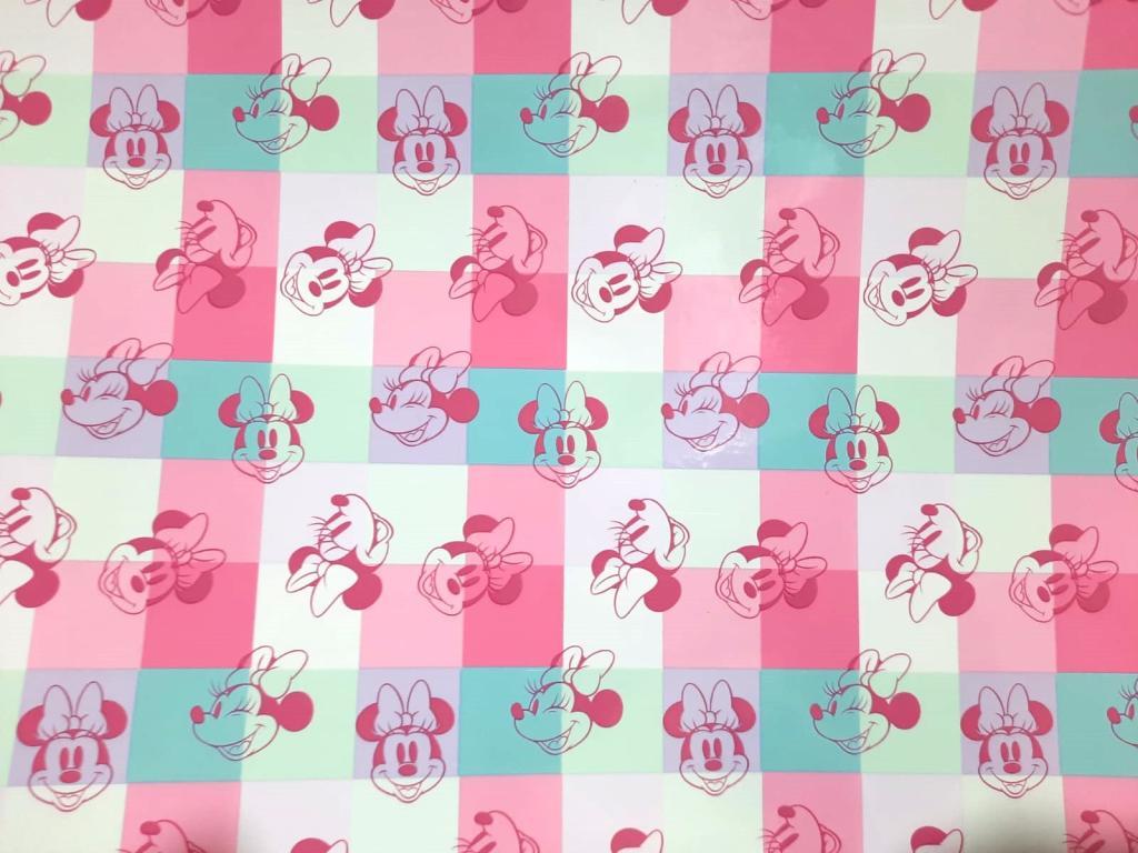 PLASTICO ADESIVO - INFANTIL FEMININO - MINNIE - 10 MTS - 5364 -  DAC