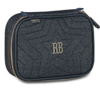 27026 - ESTOJO BOX 100 LAPIS - REBECA BOMBOM  BORDADO ESTRELA  - CLIO