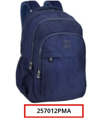 257012MA - MOCHILA COSTAS - AZUL MARINHO -  PACK N GO