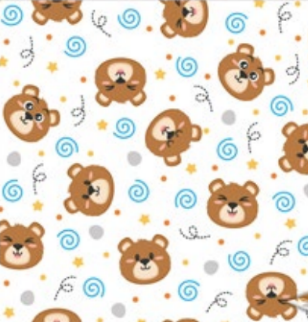 SACO P/ PRESENTES - 20X29 - URSINHOS - 284 - GALA