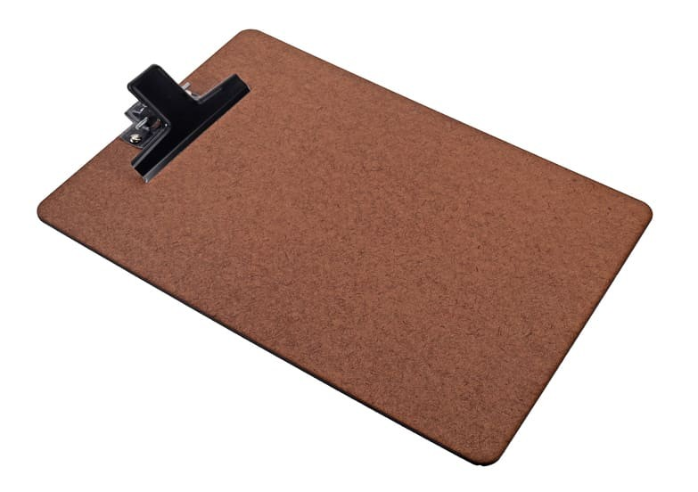 PRANCHETA 1/2 OFICIO - MDF REFORCADA - PRENDEDOR DE METAL - CX C/12UN - NOVA CRIL