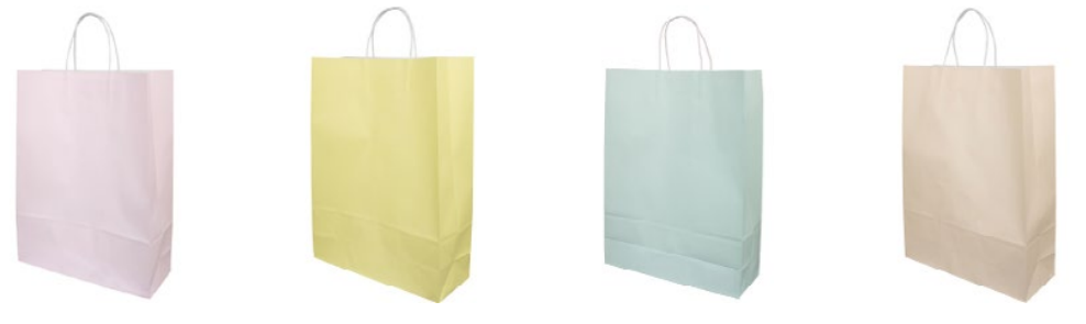 SACOLA DE PRESENTE P - CANDY COLORS - 18x24x8,5cm - PCT C/ 12 UN - YP7230 - YINS