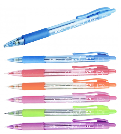 LAPISEIRA 0,7mm PLASTICO - PCT C/ 36 - CORAL  COLOR - 2011081 - ONDA