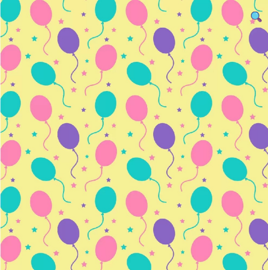 EVA DECORADO BALAOZINHO - 40cm X 60cm - PCT C/ 5UN - 9684 - MAKE +