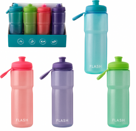 GARRAFA TERMICA 650ML - CICLISTA TOP - F5101 - FLASH