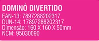 DOMINO EDUCATIVO - 28 PCS - PROFISSAO DIVERTIDA - PEÇAS DE MADEIRA - CAIXA CARTONADA - C231 - IOB