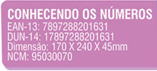CONHECENDO OS NUMEROS - 30 PECAS - CAIXA CARTONADA - C163 - IOB