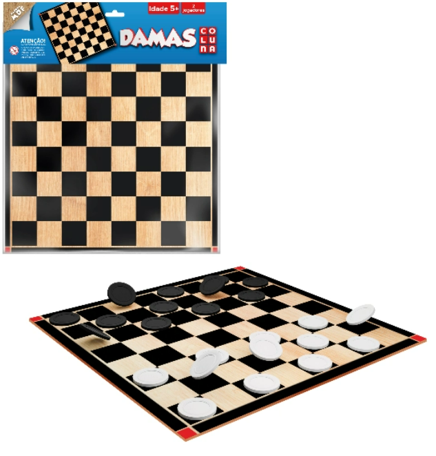 DAMAS SOLAPA - PLATAFORMA EM MADEIRA - 10784 - COLUNA