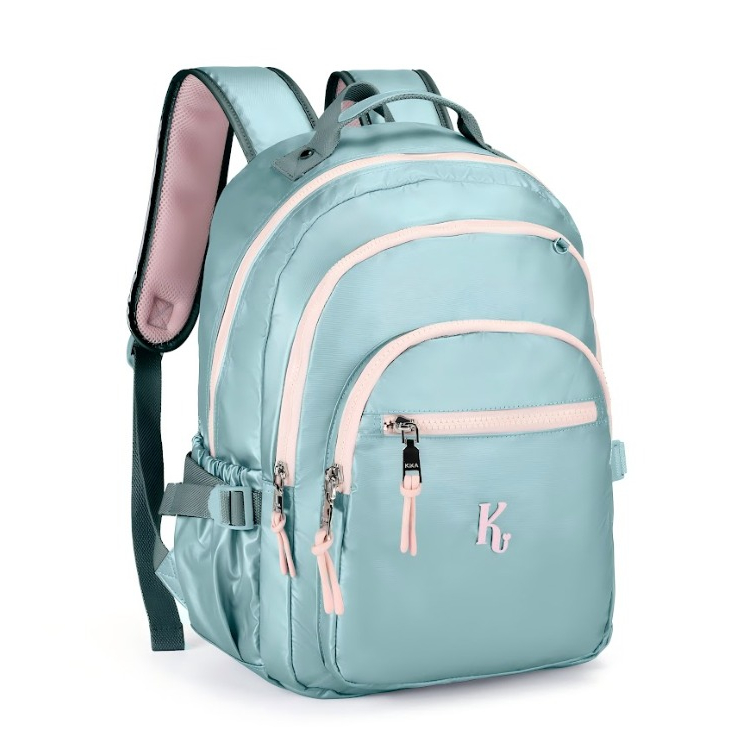 Mochila Feminina Metálica Premium KIKA Design Moderno | Brilho Metalisado | Cores Sortidas