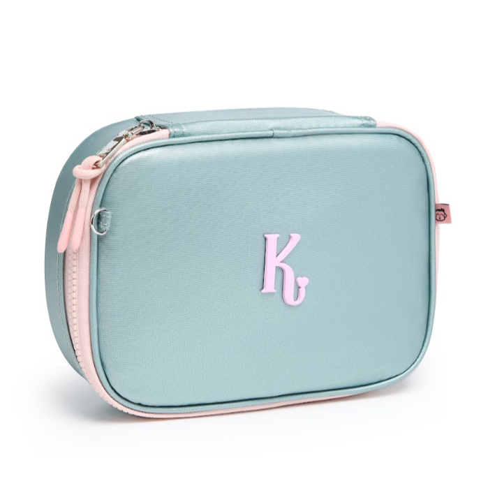 Estojo Box Escolar Kika 2631 Crinkle Metalizado Sortido Capacidade até 100 Lápis