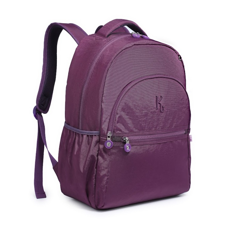 Mochila Feminina KIKA em Tectel KK2603 – Leve, Resistente e Moderna | Cores Sortidas | Ideal para Escola e Dia a Dia