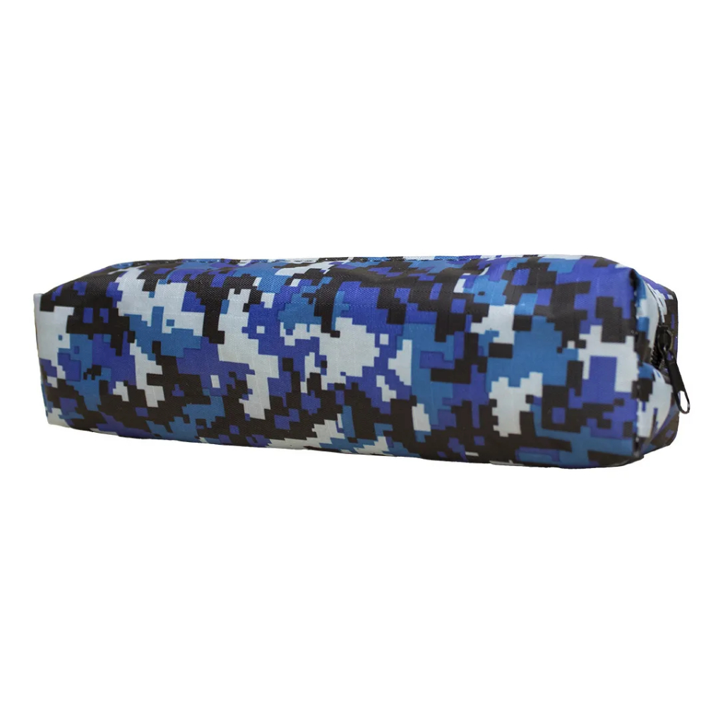 Estojo Escolar Camuflado Pixels Universitário Masculino