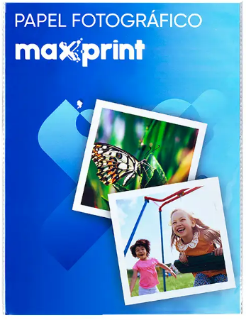 PAPEL FOTOGRAFICO - BRILHO 180g - PCT C/ 50Fls - 58000009 - MAXPRINT