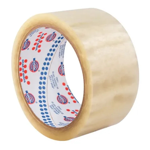 Fita Adesiva Transparente Euro 45mm x 45m Caixa C 32 Rolos – Durex Embalagem Pacotes Caixas