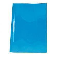 PASTA GRAMPO TRILHO PCT C/ 10UN  - AZUL - PLASCONY