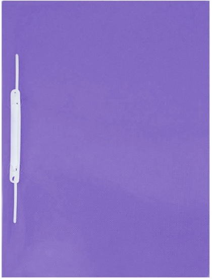 PASTA GRAMPO TRILHO PCT C/ 10UN  - LILAS - PLASCONY