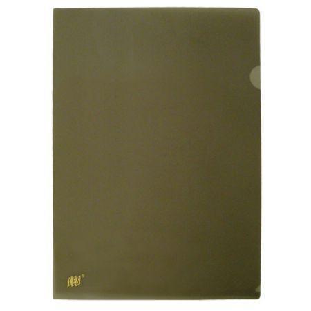 PASTA L A4 - PCT C/ 10UN  - FUME - PLASCONY