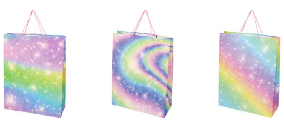 SACOLA DE PRESENTE G - TIE DIE SORTIDA - 31X40X12CM - PCT C/ 12 UN - YP7199 - YINS