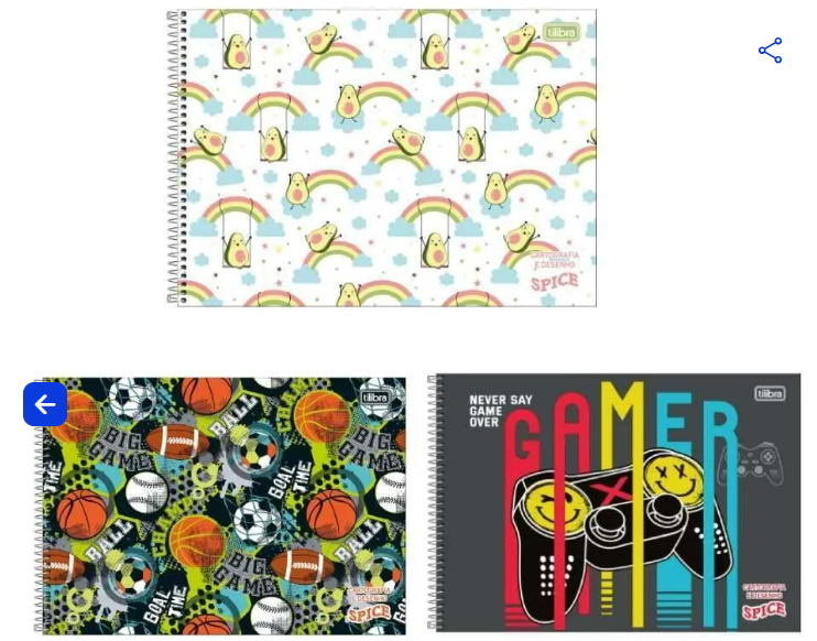 CADERNO DESENHO CARTOGRAFIA CD - 80Fls - PCT C/4 - SPICE - 893391 -  FORONI