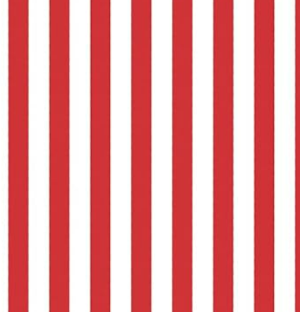 EVA DECORADO LISTRADA VERMELHO E BRANCO - 40cm X 48cm - PCT C/ 5UN - PE1503 - BRW