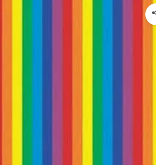 EVA DECORADO ARCO IRIS - 40cm X 48cm - PCT C/ 5UN - PE1504 - BRW