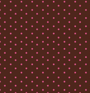 EVA DECORADO BOLINHA MARROM E ROSA - 40cm X 48cm - PCT C/ 5UN - PE1512 - BRW