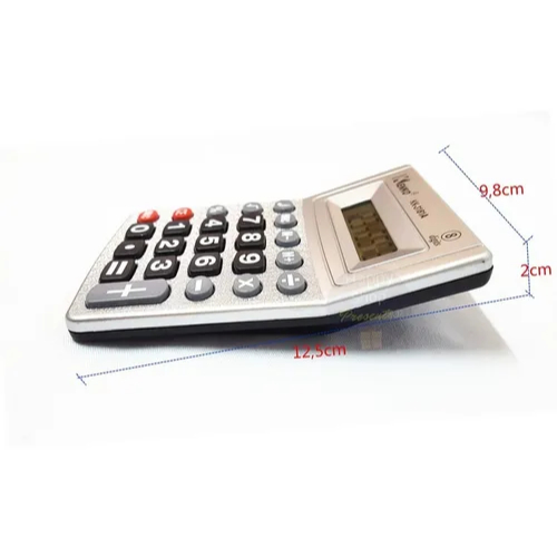 Calculadora Eletronica 8 Dígitos Com Bateria De Mesa Escritório Estudo 3181A-8