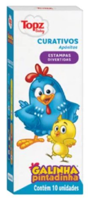 CURATIVO GALINHA PINTADINHA 10 UNIDADES