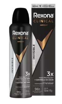 DES AERO REXONA CLINICAL  MEN INVIS 150ML