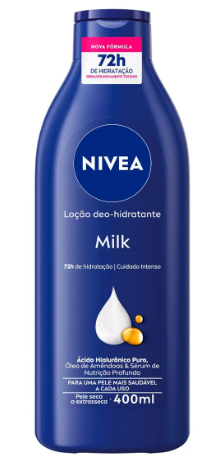 HID LOC NIVEA 400ML MILK PELE SECA