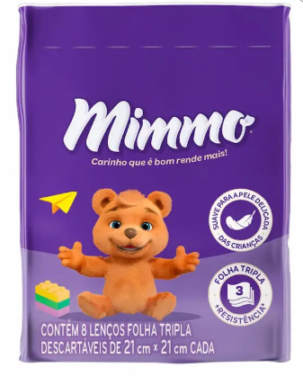 LENC PAPEL MIMMO 08UN BOLSO