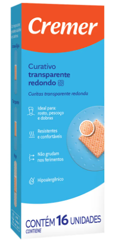 CURATIVO CREMERCARE REDONDO C/16