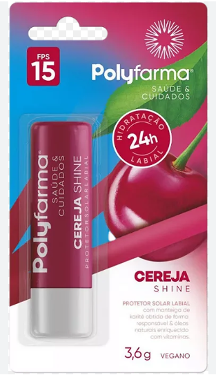 PROT LABIAL POLYFARMA 3,6G F15 CEREJA *