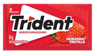 TRIDENT MORANGO 21UN 8G