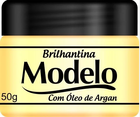 BRILHANTINA MODELO 50G