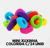 ELASTICO XUXINHA COLORIDA C24 UNID