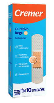 CURATIVO CREMERCARE BEGE C/10