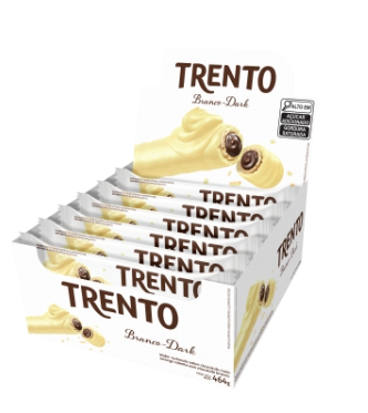 CHOC TRENTO BRANCO DARK 29G C/16