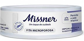 FITA MICROPOROSA 1,2 cm X 4,5M BRANCO MISSNER