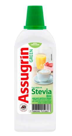 ADOCANTE LIQ ASSUGRIN STEVIA 80ml