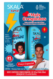 SH SKALA 325ML MAIS CRESPINHOS+COND 200ML *