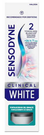 CR DENT SENSODYNE CLIN WHITE 66G