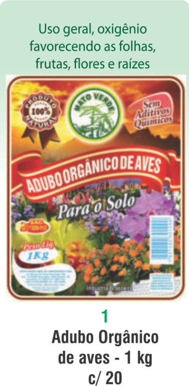 ORGANICO 1 KG SAQUINHO