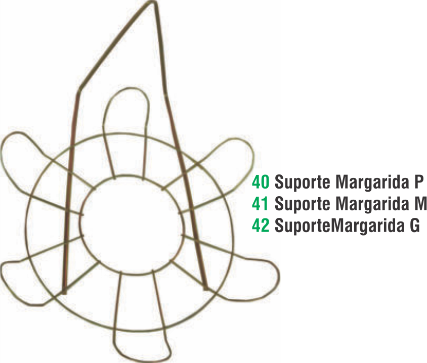 SUPORTE MARGARIDA M
