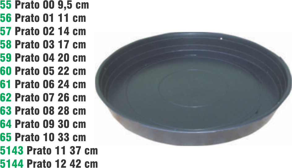 PRATO PLASTICO 07  26 CM