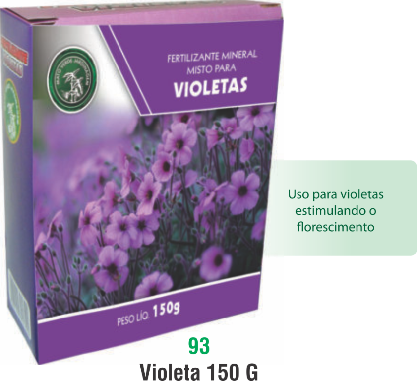 VIOLETA CAIXA 150 G