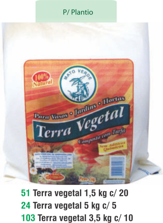 TERRA VEGETAL 3,5 KG